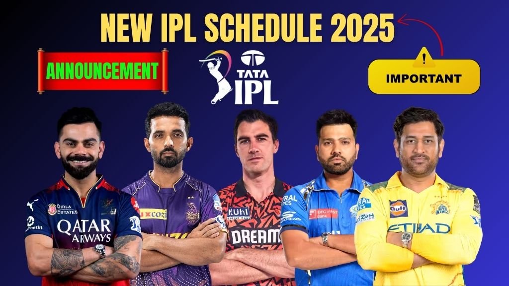 new ipl schedule 2025