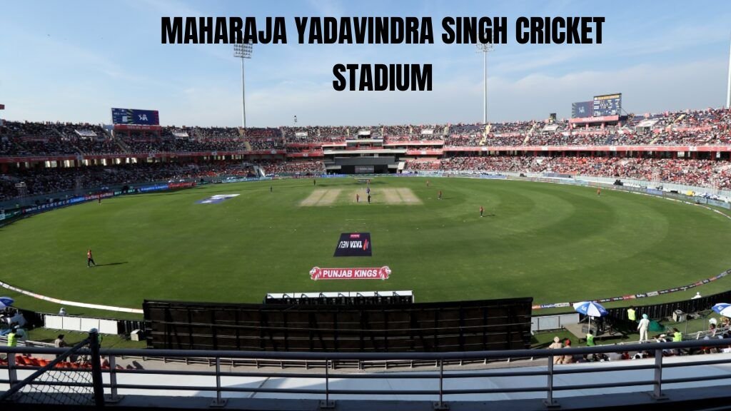 maharaja yadavindra singh international cricket stadium pitch report