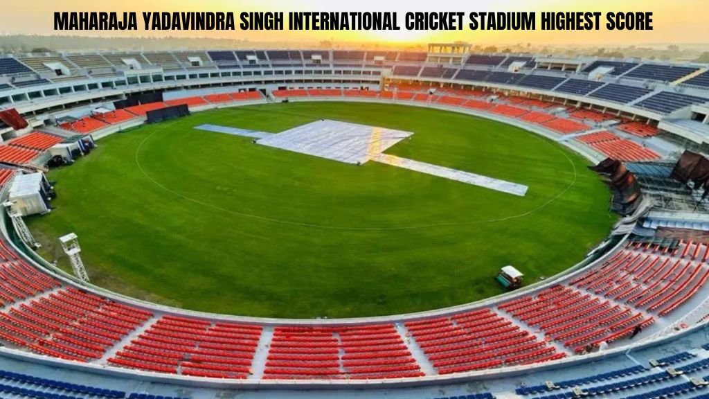 maharaja yadavindra singh international cricket stadium pitch report