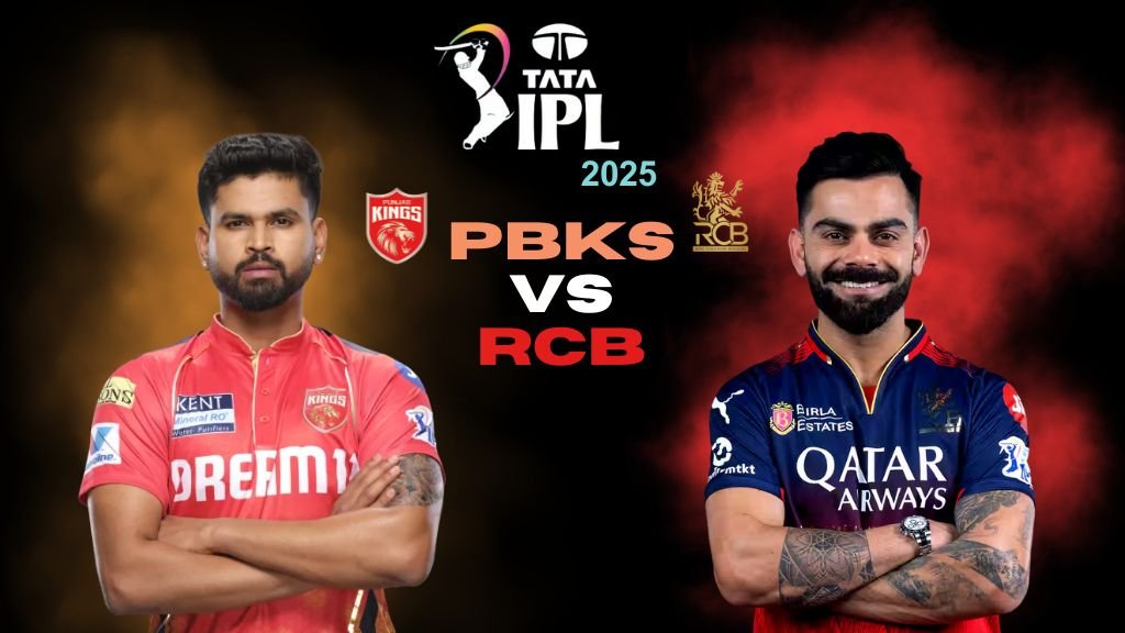 pbks vs rcb ipl match 2025