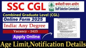 ssc cgl application form 2025